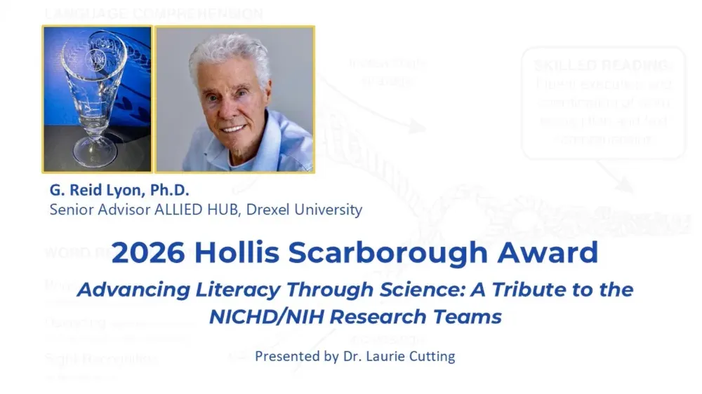 Preview of video titled "Advancing Literacy Through Science: A Tribute to the NICHD/NIH Research Teams."