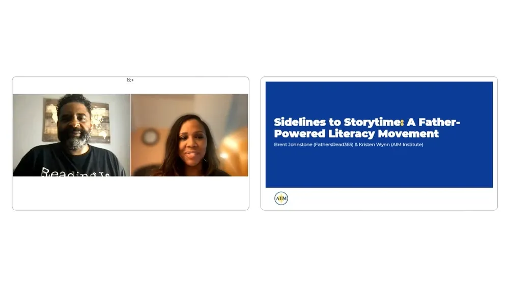 Preview of video titled "Sidelines to Storytime: A Father-Powered Literacy Movement with Brent Johnstone."